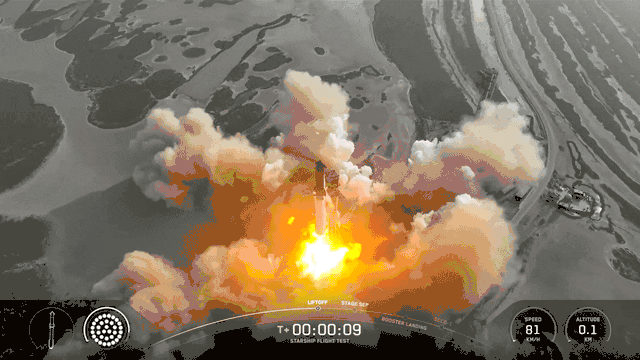 马斯克的星舰试飞又炸了,成功上天却功亏一篑